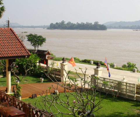 Hôtel traditionnel au Laos